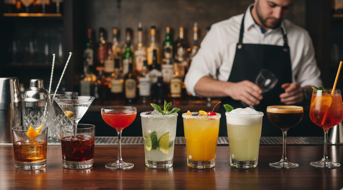10 Classic Cocktails Every Home Bartender Should Know
