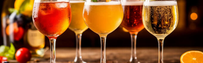 Festive Evening Cocktails: Perfect Combinations of Rum, Tequila, and Champagne